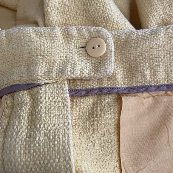 Ann Taylor Loft Yellow Shorts Size 12 - Picture 6 of 6